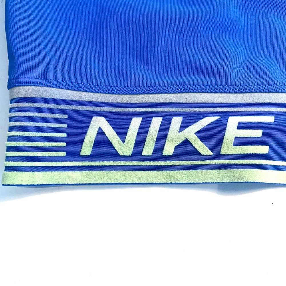 Nike Pro Electric Blue Sports Bra - Picture 9 of 10